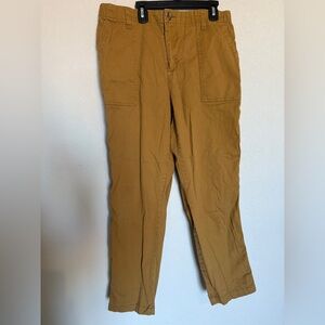 Old Navy Women's Yellow Cargo Pants